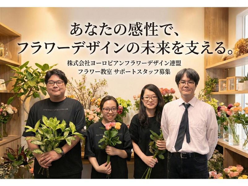 株式会社ヨーロピアンフラワーデザイン連盟の求人・転職情報