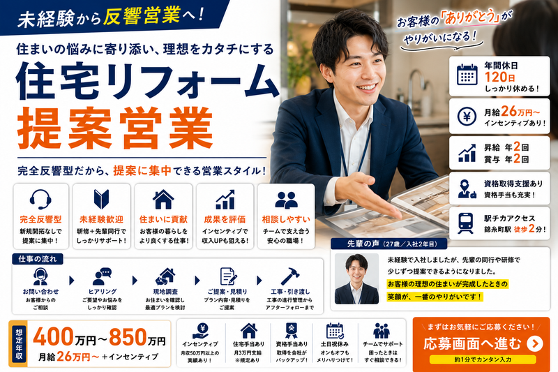 株式会社ナカノヤ　墨田店の求人・転職情報