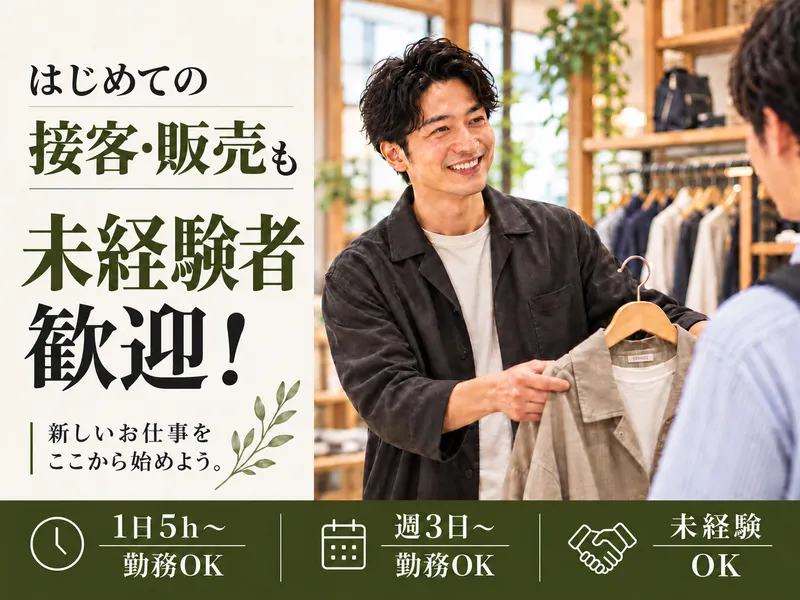 MEN’S BIGI FACTORY OUTLETS　三井アウトレットパーク滋賀竜王のアルバイト・バイト求人情報