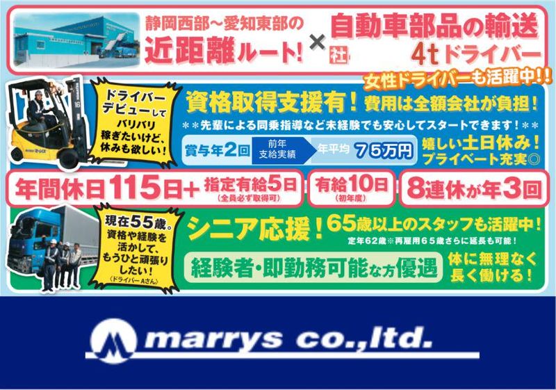 株式会社マーリスの求人・転職情報
