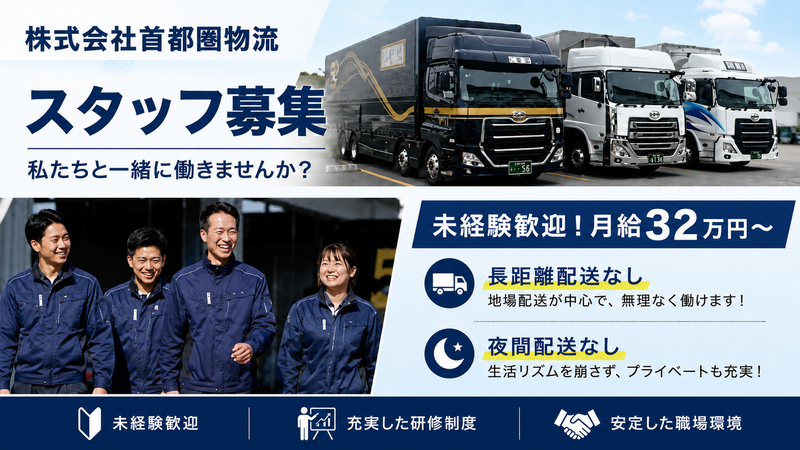株式会社首都圏物流-0015の求人・転職情報