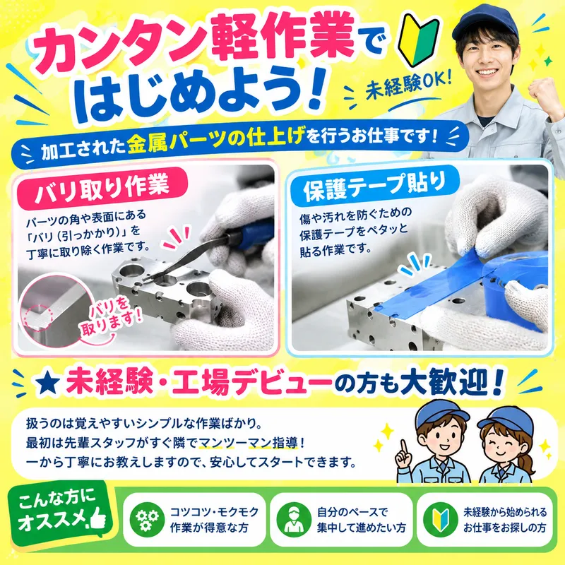 株式会社スカイキャリア(派遣先:福岡県糟屋郡宇美町)FUK207のアルバイト・バイト求人情報