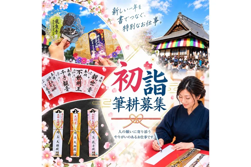 埼玉厄除け開運大師　龍泉寺のアルバイト・バイト求人情報