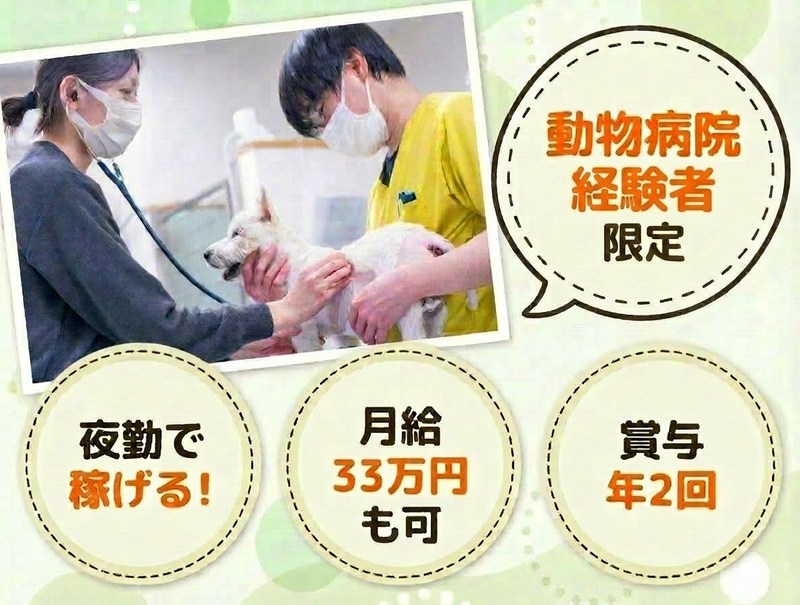 株式会社高度医療ＣＴセンター林宝どうぶつ病院の求人・転職情報