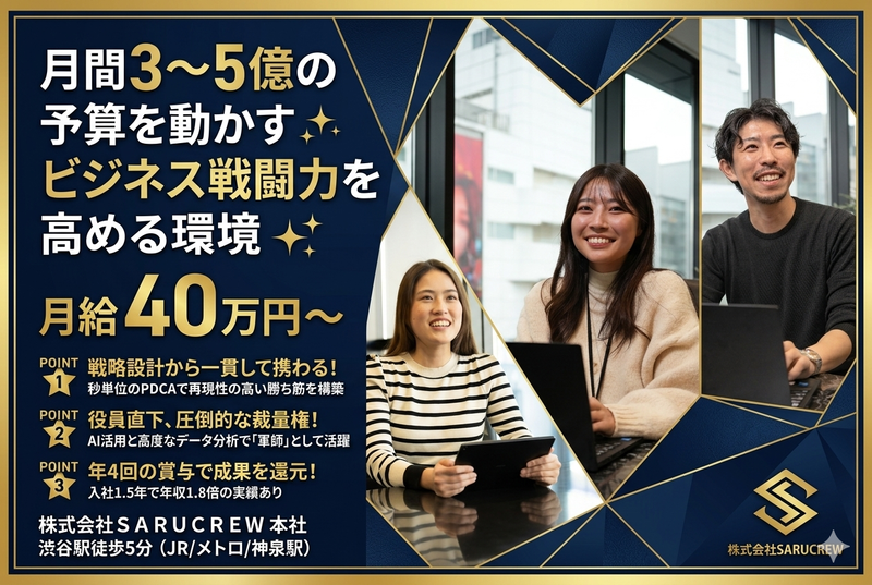 株式会社ＳＡＲＵＣＲＥＷの求人・転職情報