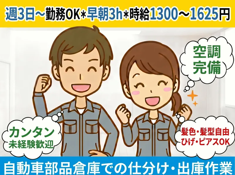 株式会社コレクテ　静岡県藤枝市高田(自動車部品倉庫/請負先)のアルバイト・バイト求人情報