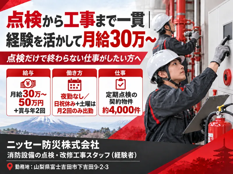 ニッセー防災株式会社の求人・転職情報