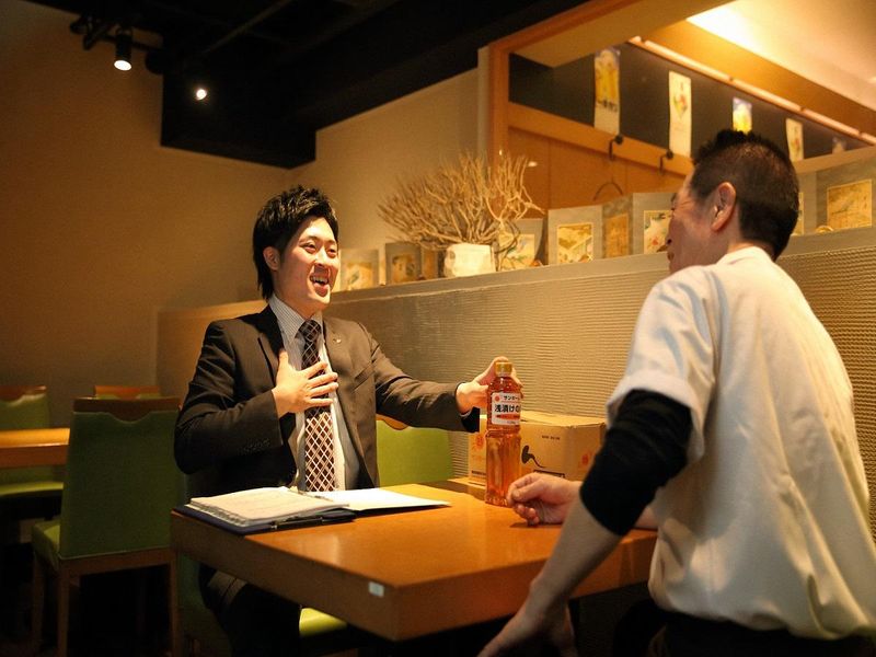 【大分】営業同行!営業社員のリアルに密着!食の提案を体感!