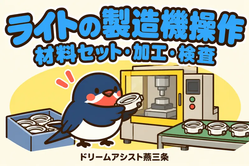 株式会社ドリームアシスト燕三条 燕市エリアのアルバイト・バイト求人情報