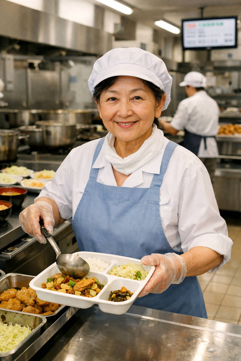 九州乳業株式会社内社員食堂の派遣求人情報