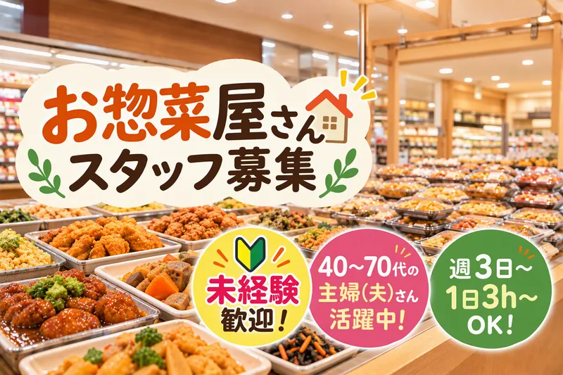 おかず屋木場店のアルバイト・バイト求人情報