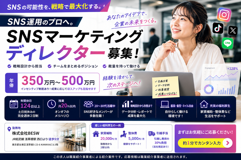 株式会社BESWの求人・転職情報