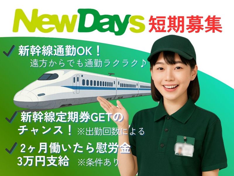 NewDays(ニューデイズ)ミニ　越後湯沢店の派遣求人情報