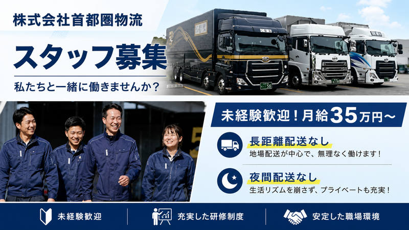 株式会社首都圏物流の求人・転職情報