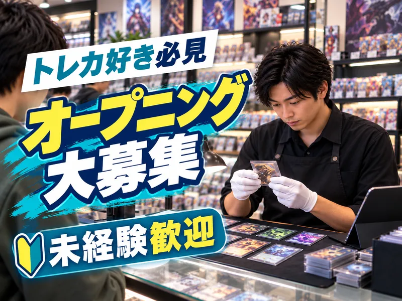 トレカマフィア-岡山店のアルバイト・バイト求人情報