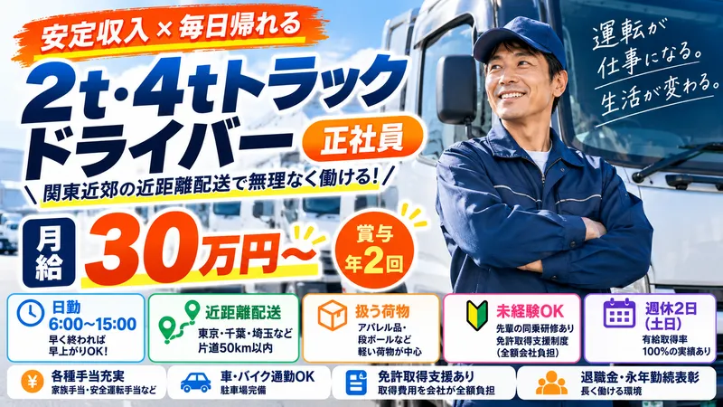 有限会社善速運輸-0001の求人・転職情報