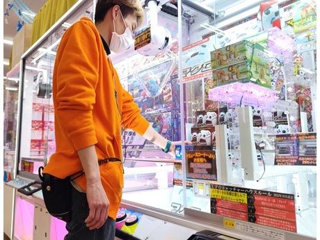 アミューズメント部門の販売スタッフ