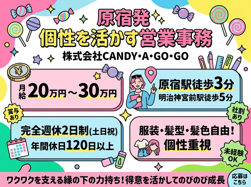 株式会社CANDY・A・GO・GOの求人・転職情報