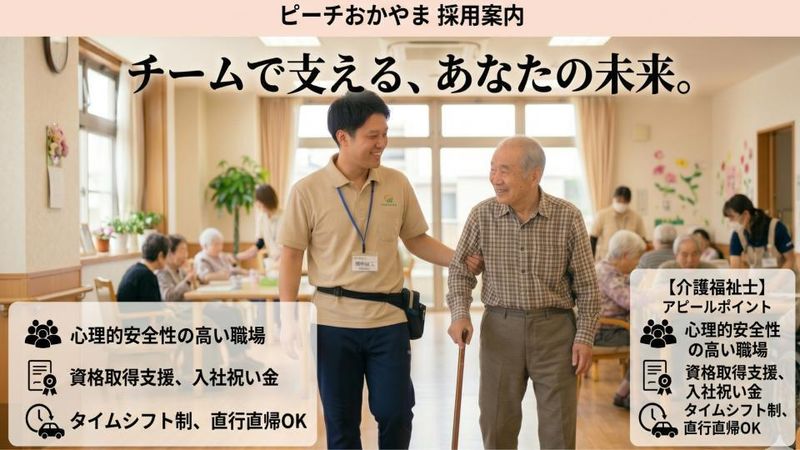 ピーチおかやま合同会社の求人・転職情報