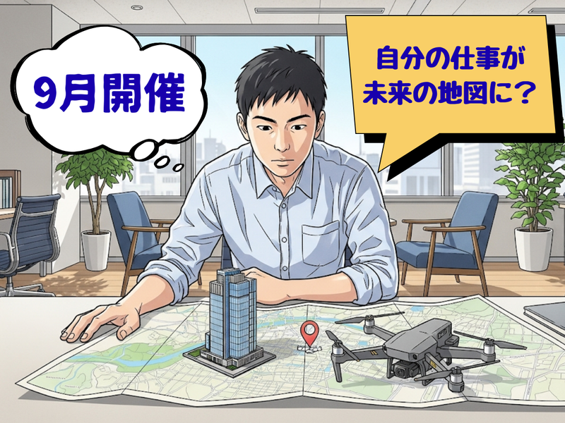 【1day体験】地図に残る仕事!街づくりの裏側まるわかり体験