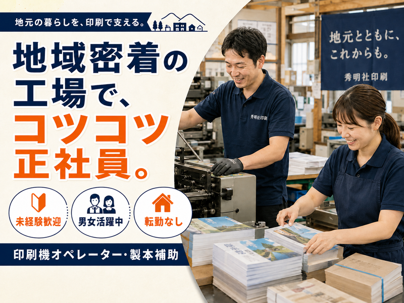 株式会社秀明社印刷の求人・転職情報