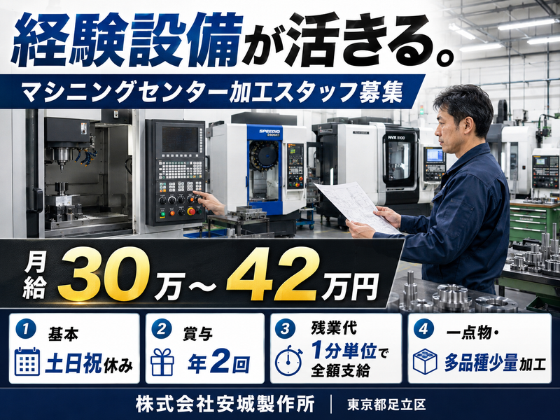 株式会社安城製作所の求人・転職情報