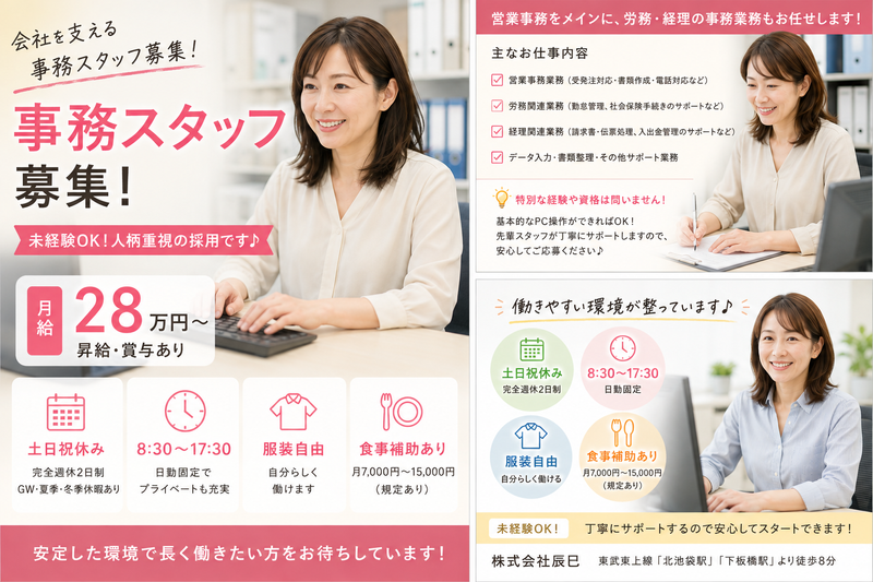 株式会社辰巳の求人・転職情報