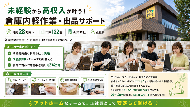 株式会社エコリングの求人・転職情報