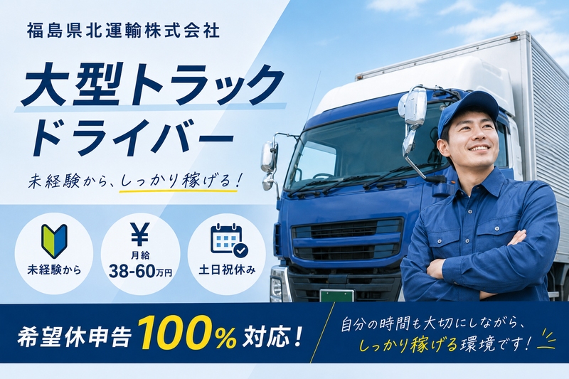 福島県北運輸株式会社の求人・転職情報