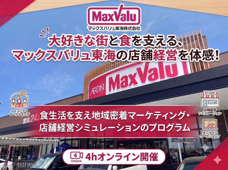 食生活を支え地域密着マーケティング・店舗経営シミュレーション