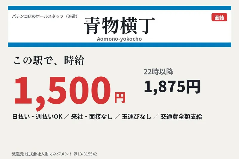 青物横丁エリアのアルバイト・バイト求人情報