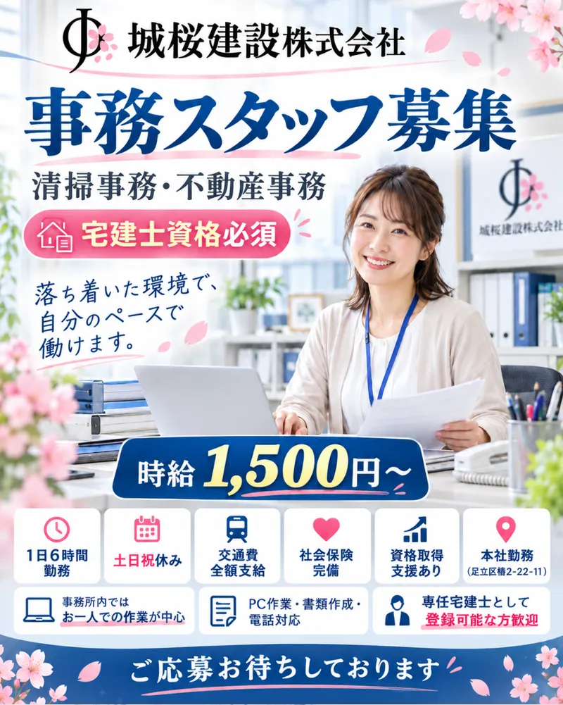 城桜建設株式会社のアルバイト・バイト求人情報-01