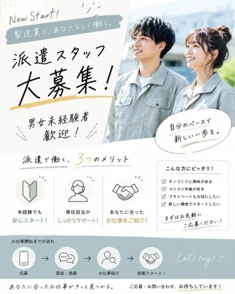 株式会社アクティブシックスオーの派遣求人情報