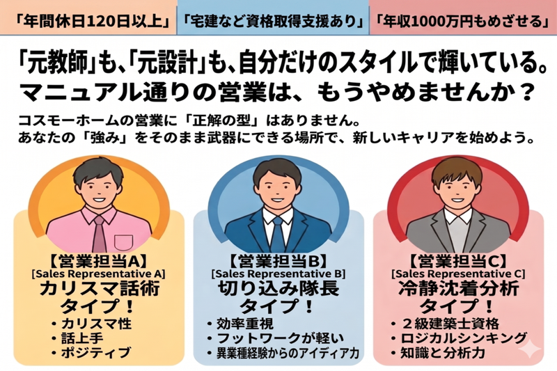 株式会社コスモホームの求人・転職情報