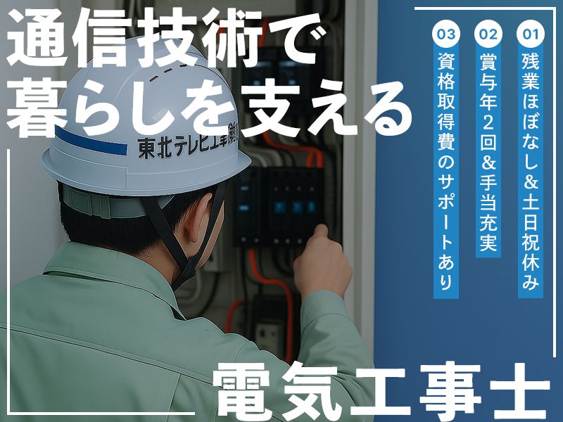 東北テレビ工事株式会社の求人・転職情報