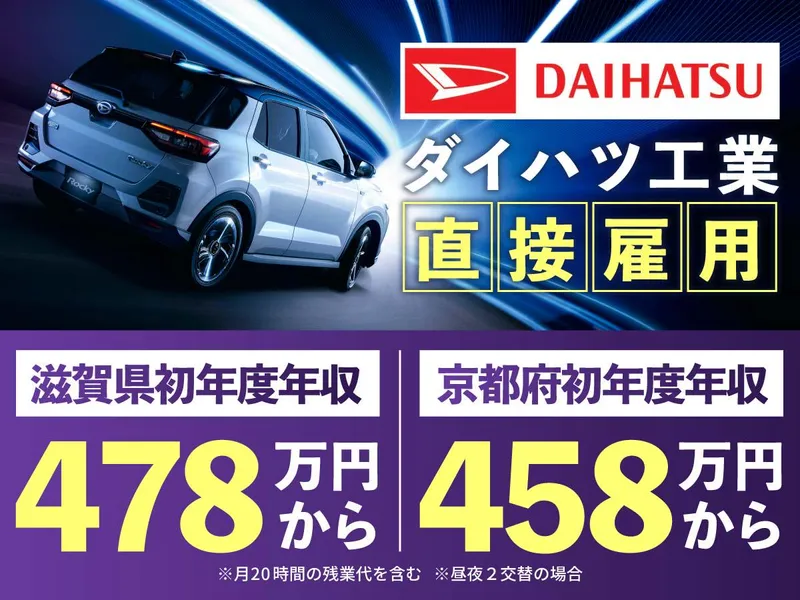 ダイハツ工業株式会社の求人・転職情報