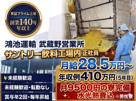 鴻池運輸株式会社の求人・転職情報