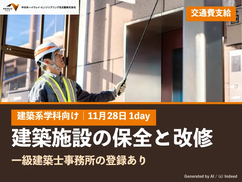 【建築系学科】建築施設の保全と改修│11月1day