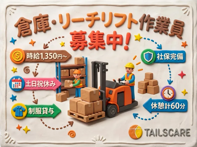 株式会社テイルズケア　山陰営業所のアルバイト・バイト求人情報