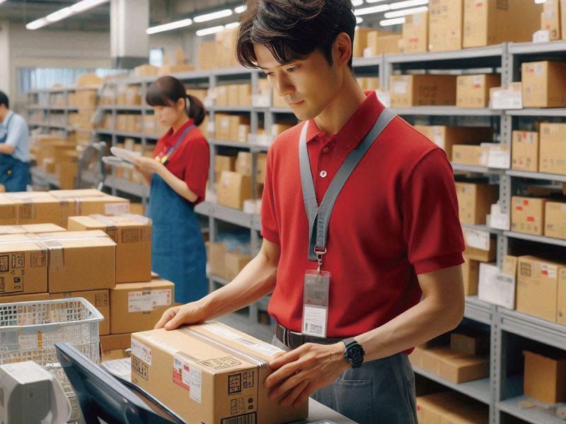 大手企業のメール室