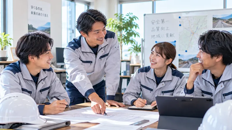 愛三舗道建設株式会社のアルバイト・バイト求人情報