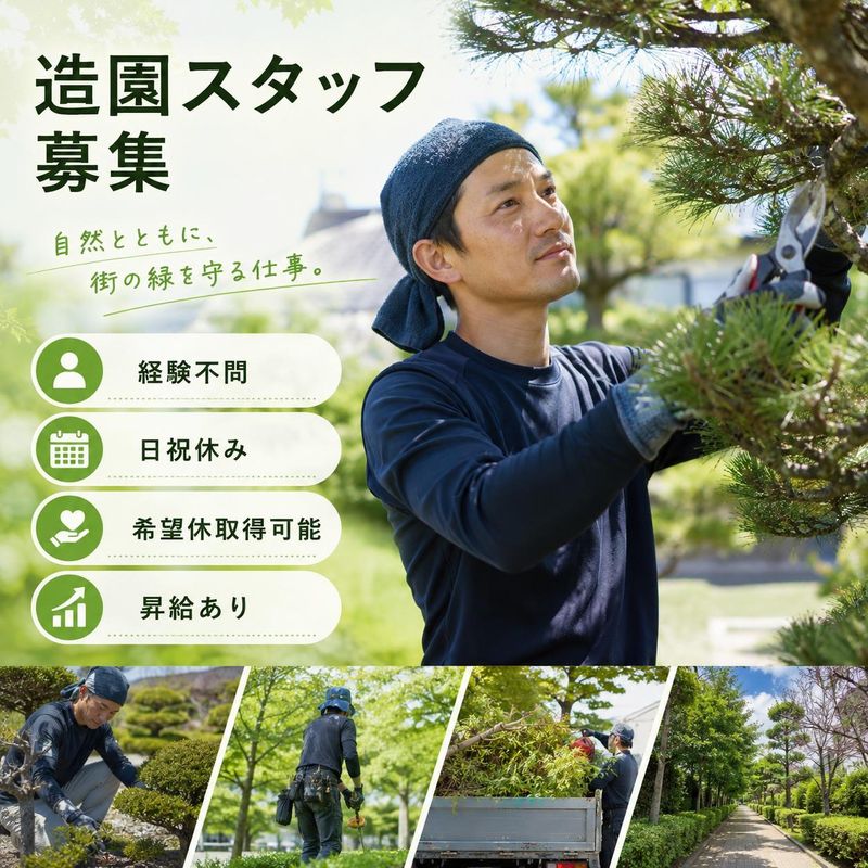 株式会社トム造園の求人・転職情報