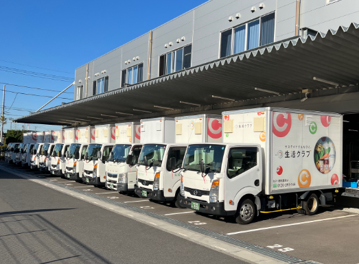 生協の商品の宅配スタッフ