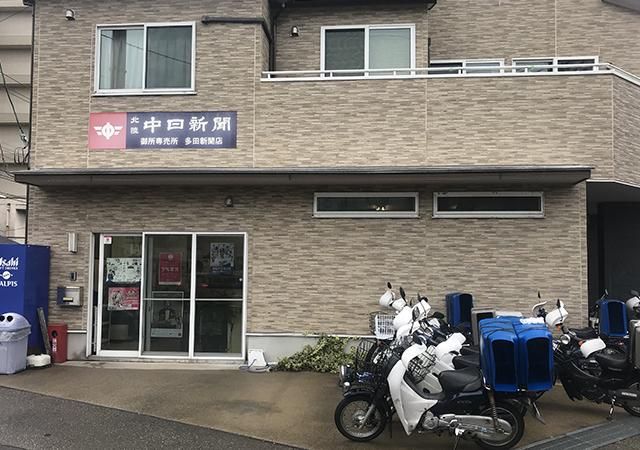 北陸中日新聞　城北専売所