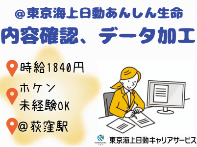 株式会社東京海上日動キャリアサービスの派遣求人情報
