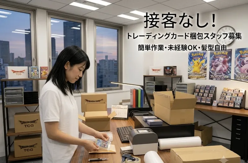 株式会社トレカハックのアルバイト・バイト求人情報