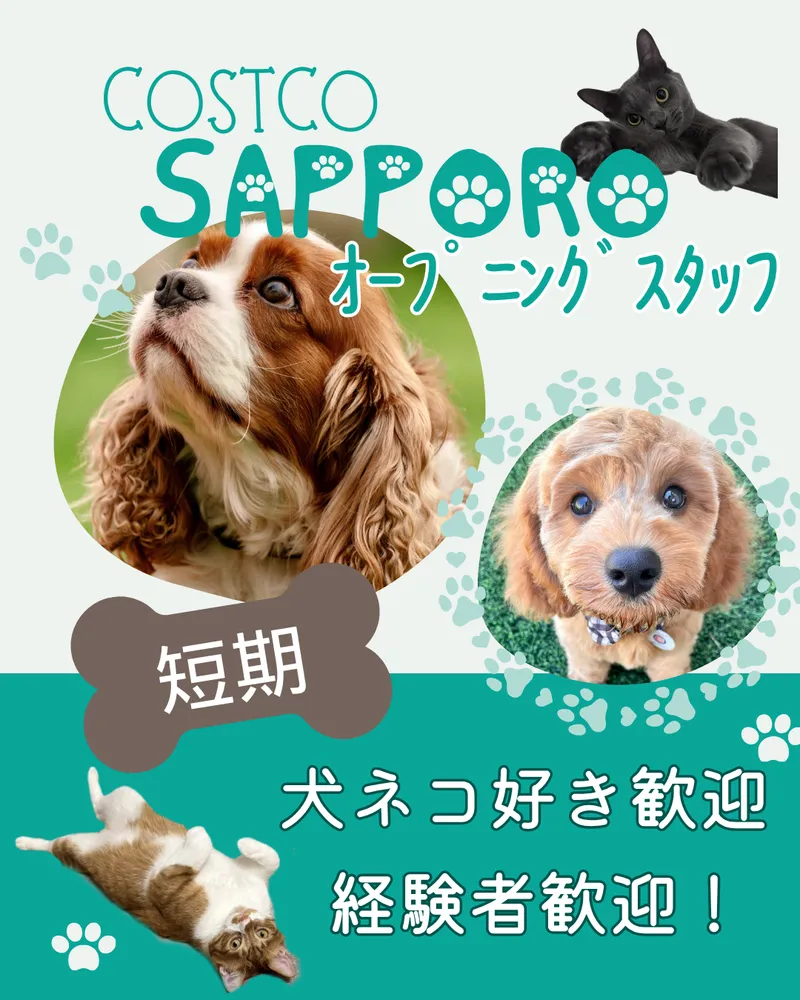 コストコ　札幌店のアルバイト・バイト求人情報