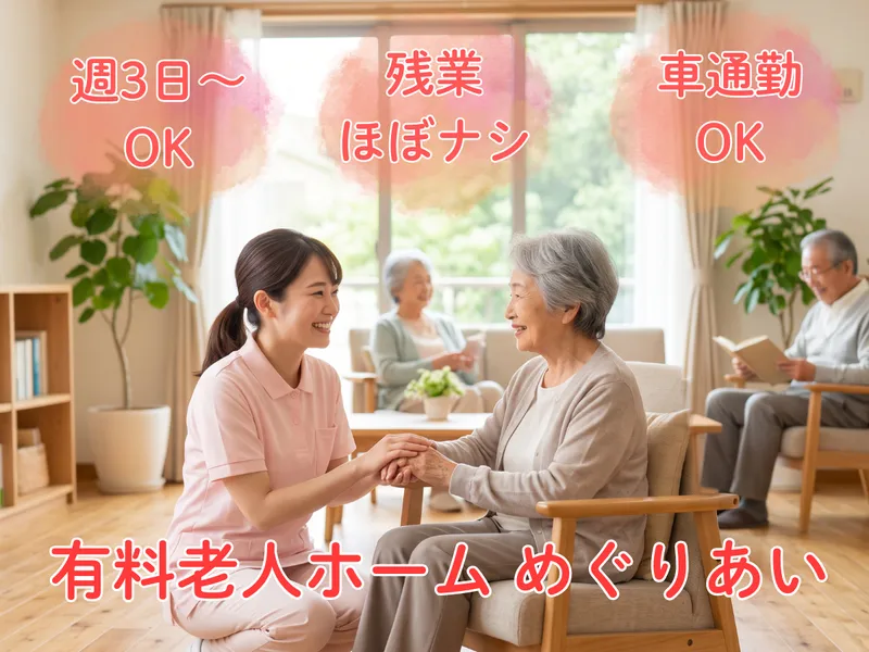 有料老人ホーム めぐりあいのアルバイト・バイト求人情報