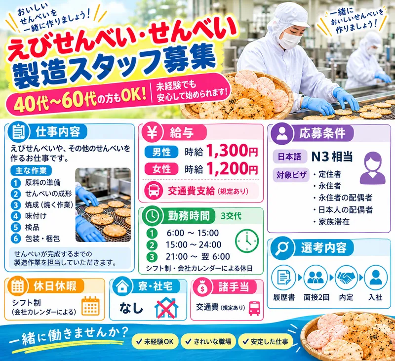 株式会社グローバルスタッフサービスのアルバイト・バイト求人情報