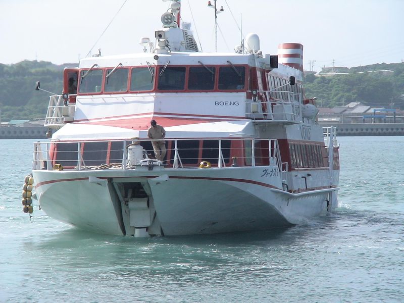 ジェットフォイル船内の派遣求人情報